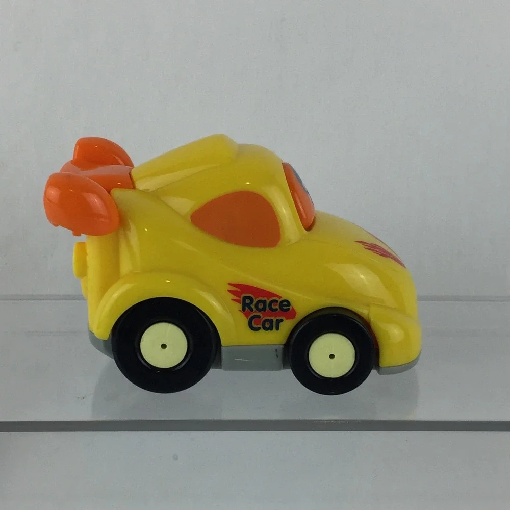 VTech‎ Go Go Smart Wheels Race Car Lot of 2 Red Yellow Interactive Toy Vehicles